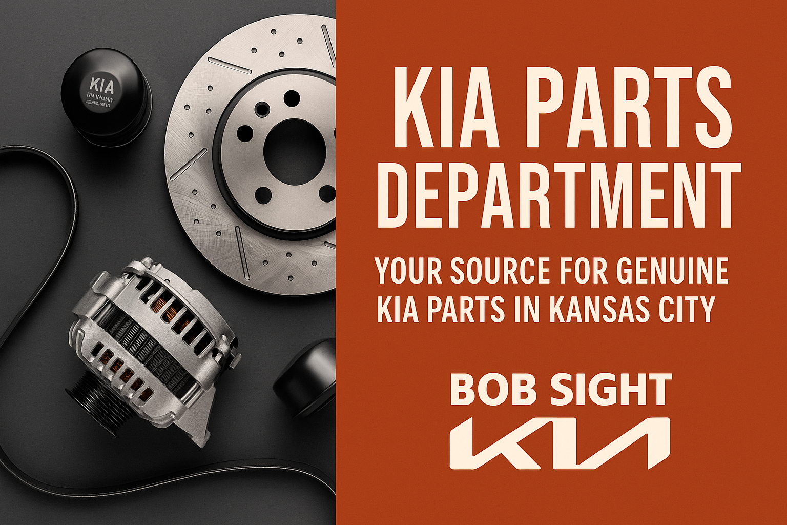Genuine Kia parts and accessories at Bob Sight Kia in Independence, MO