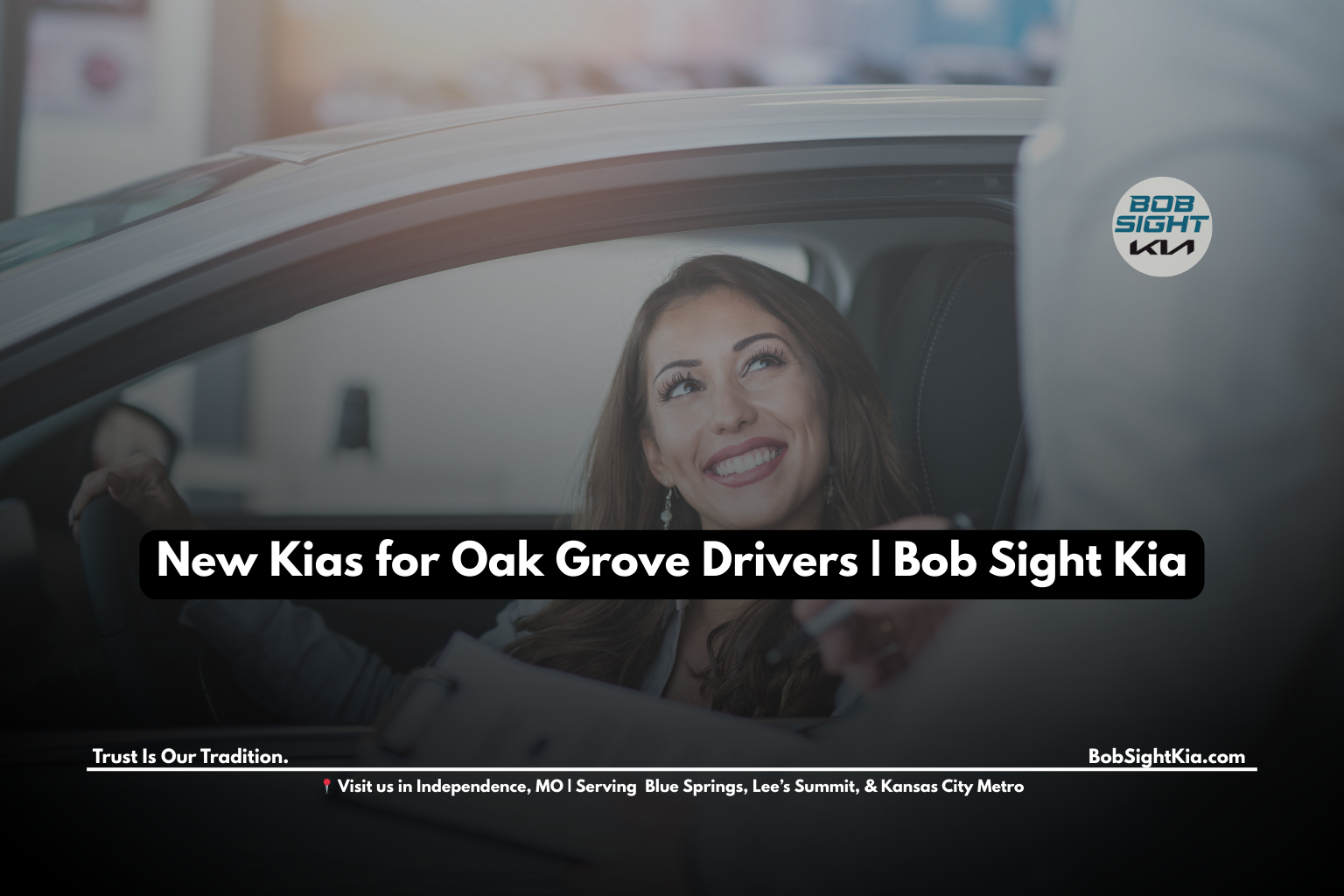 New Kia models for sale near Oak Grove MO at Bob Sight Kia Independence