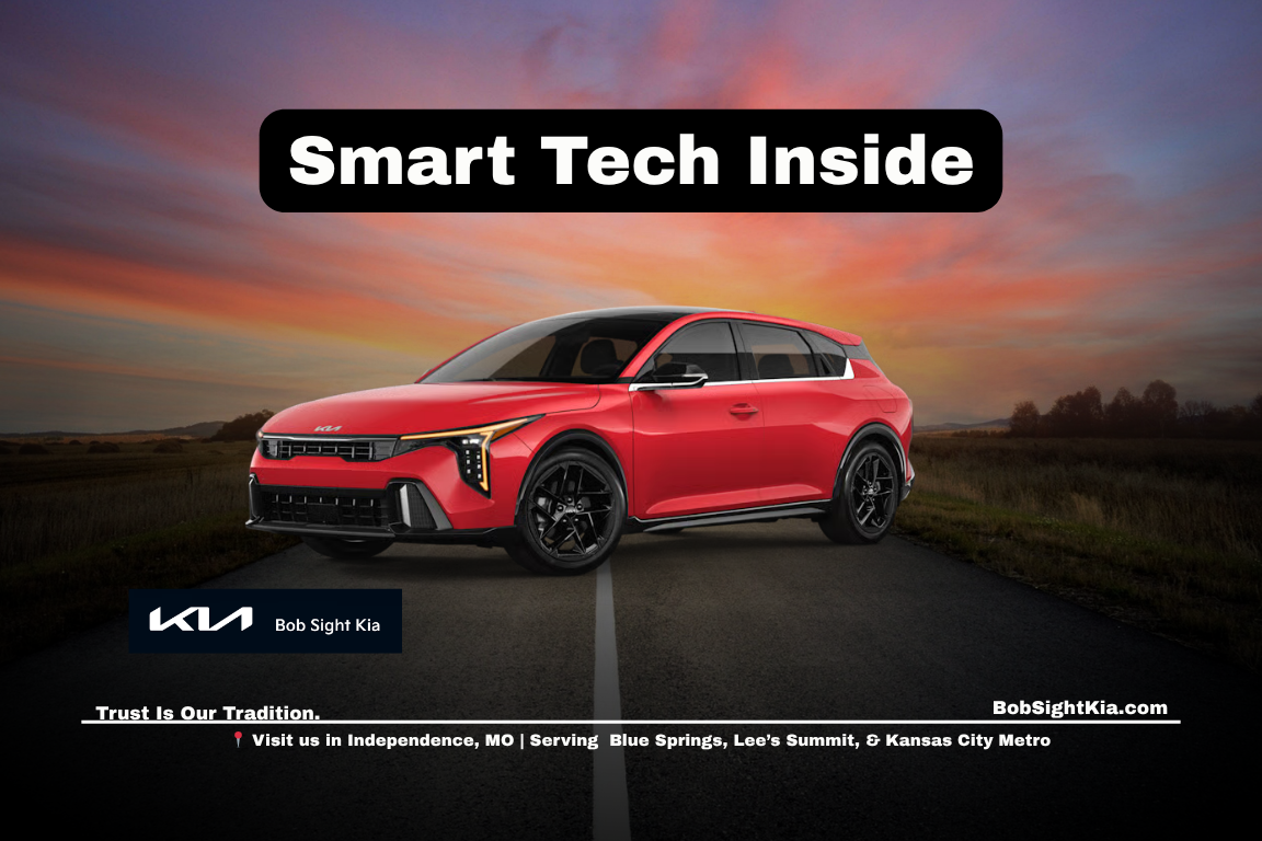 2026 Kia K4 Hatchback interior technology display and dashboard at Bob Sight Kia in Independence Missouri for Kansas City Metro drivers
