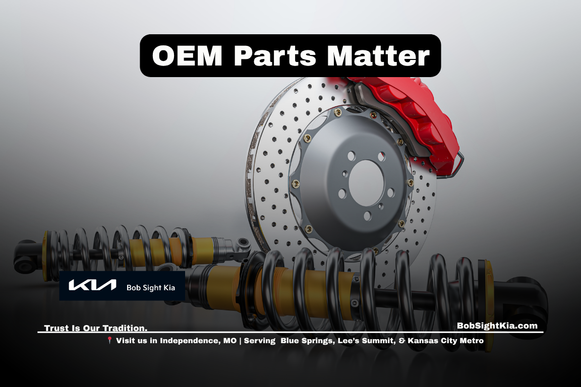 Kia OEM parts in Independence Missouri at Bob Sight Kia serving Kansas City Metro drivers with genuine replacement parts