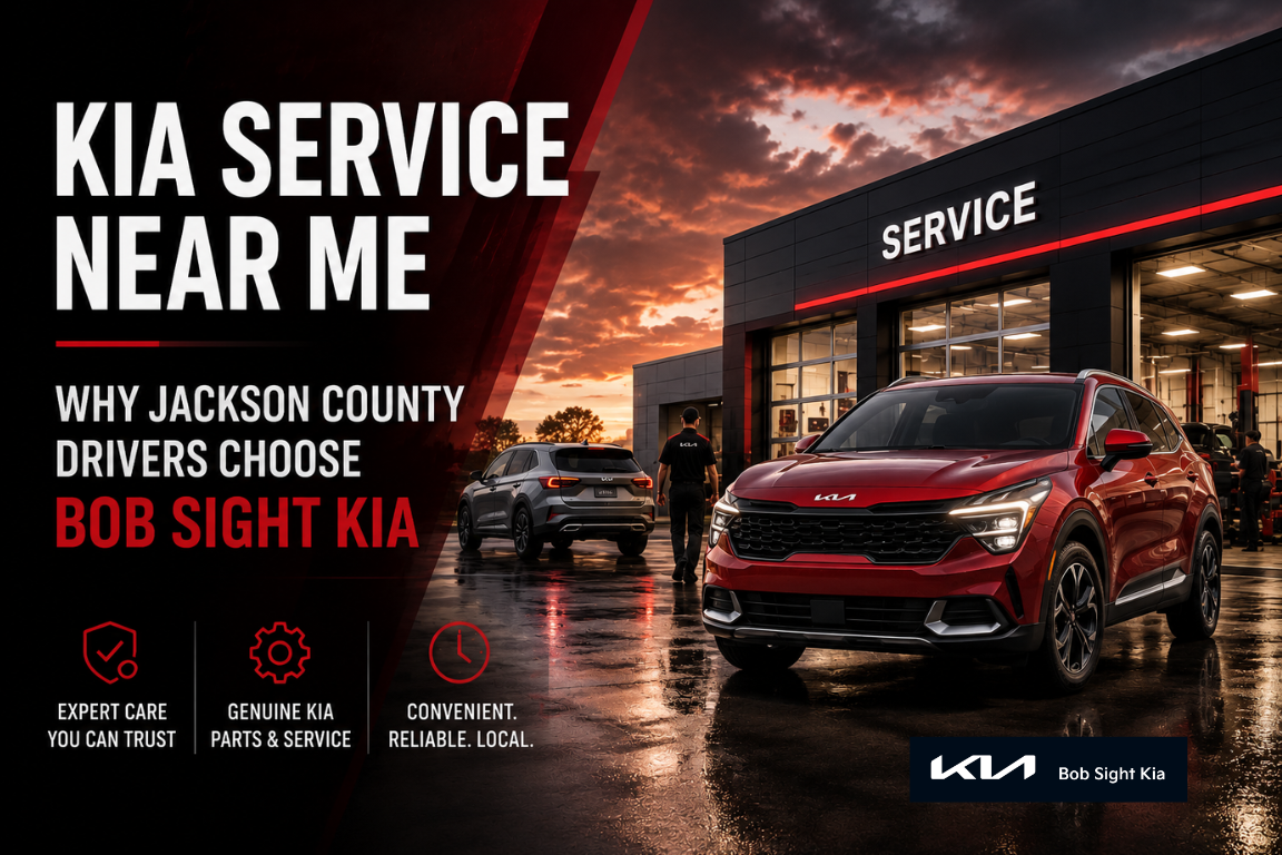 Kia service near Jackson County Missouri at Bob Sight Kia in Independence for maintenance and repairs