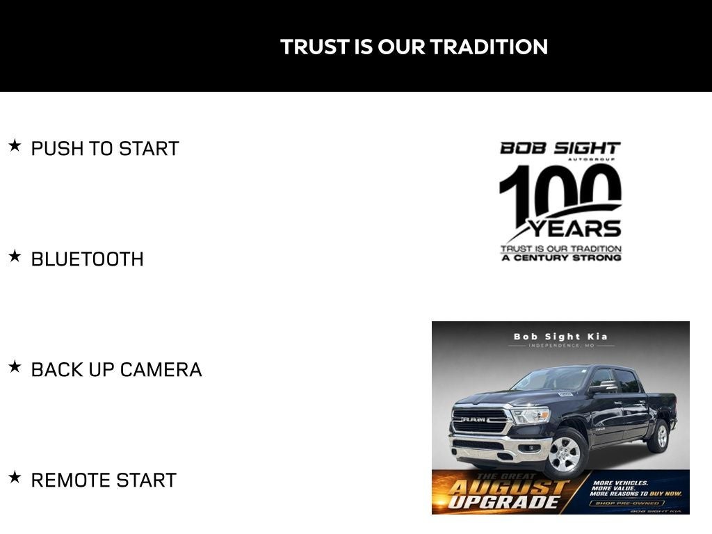 2020 RAM 1500 Big Horn/Lone Star