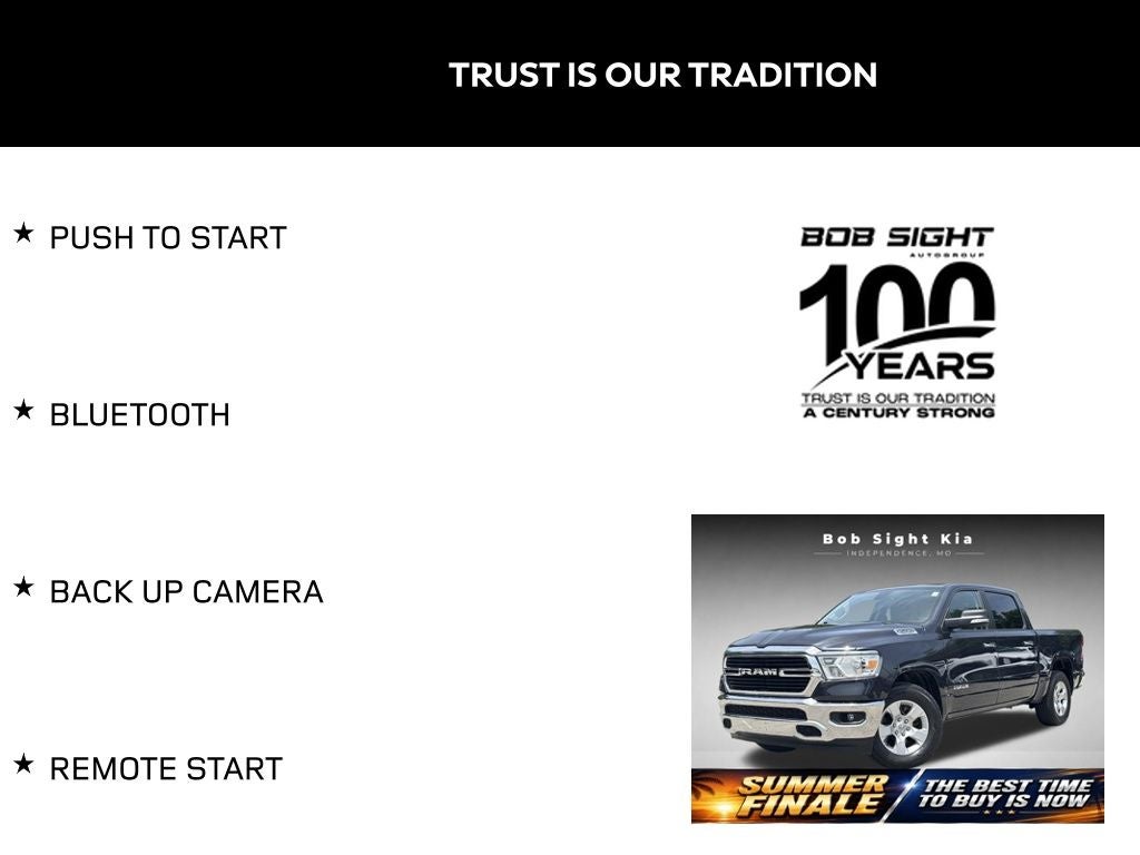 2020 RAM 1500 Big Horn/Lone Star