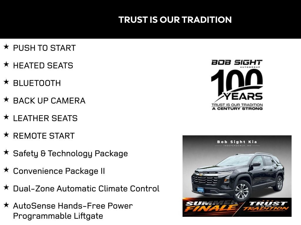 Used 2025 Chevrolet Equinox LT with VIN 3GNAXPEG1SL284010 for sale in Kansas City