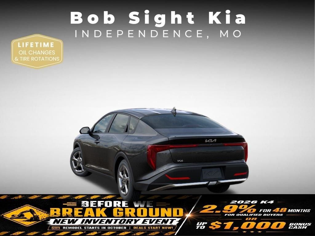 2026 Kia K4 LXS