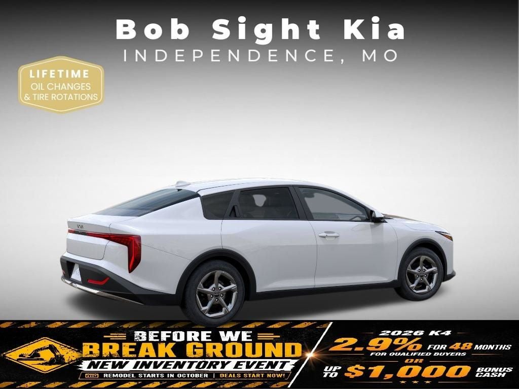2026 Kia K4 LXS