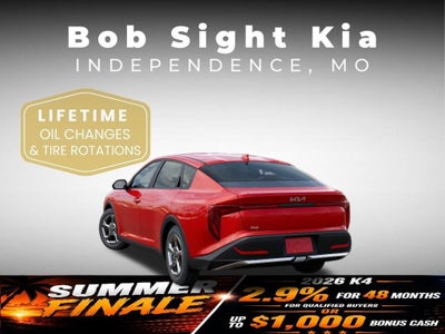 2026 Kia K4 LXS