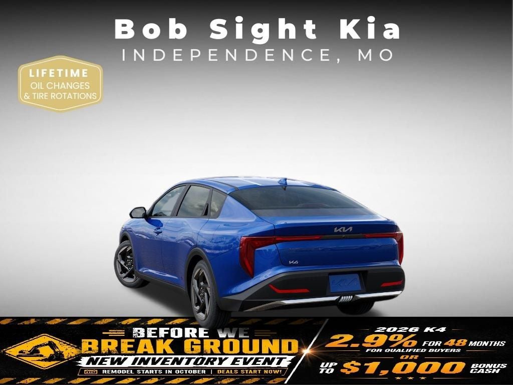 2026 Kia K4 EX