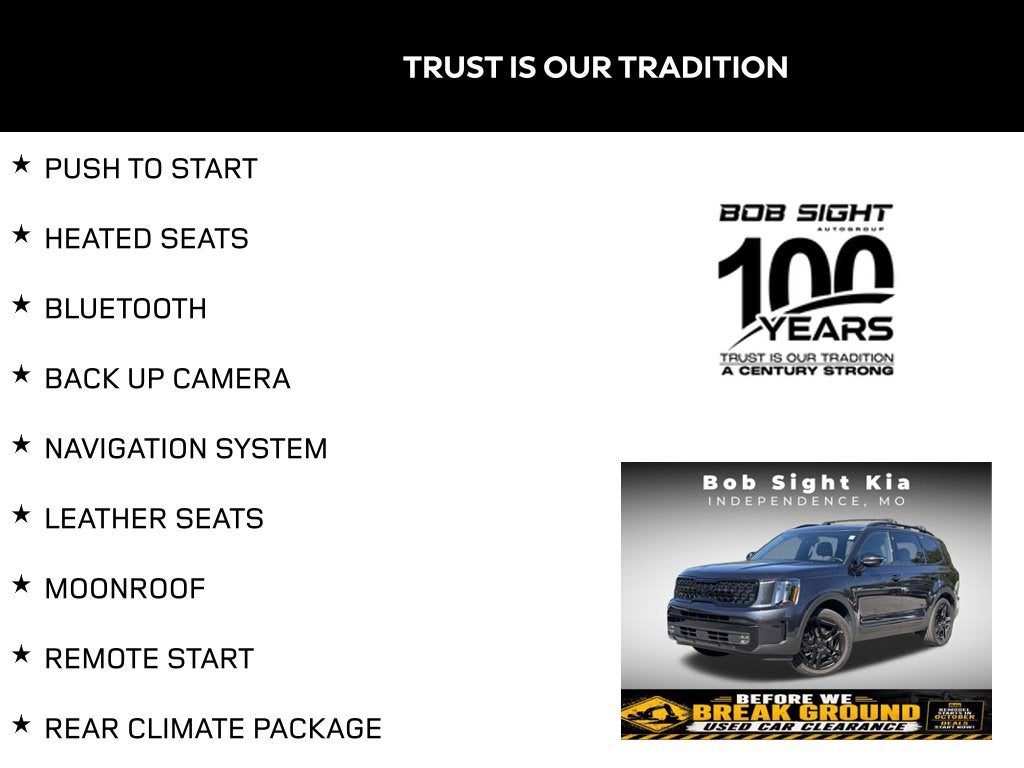 Used 2025 Kia Telluride SX Prestige X-Line with VIN 5XYP5DGC2SG576127 for sale in Kansas City