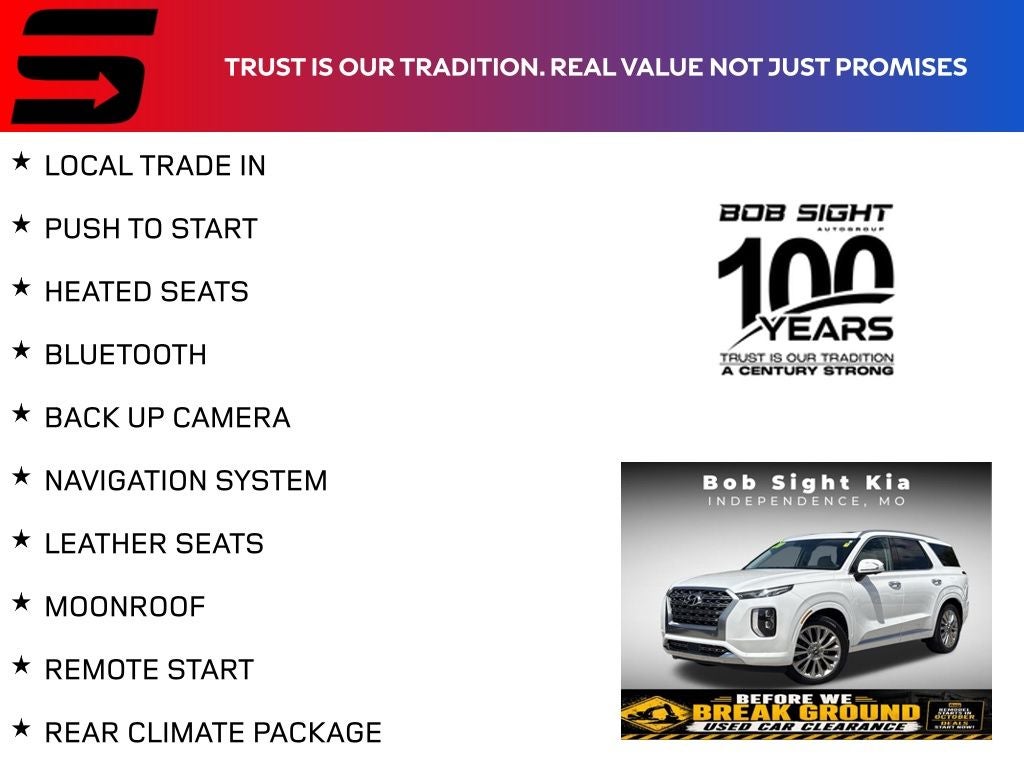 Used 2020 Hyundai Palisade Limited with VIN KM8R5DHEXLU135057 for sale in Kansas City