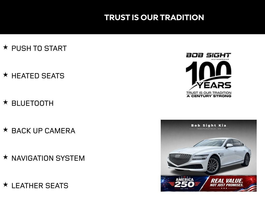 2021 Genesis G80 2.5T