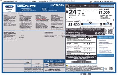 2019 Ford Escape SEL
