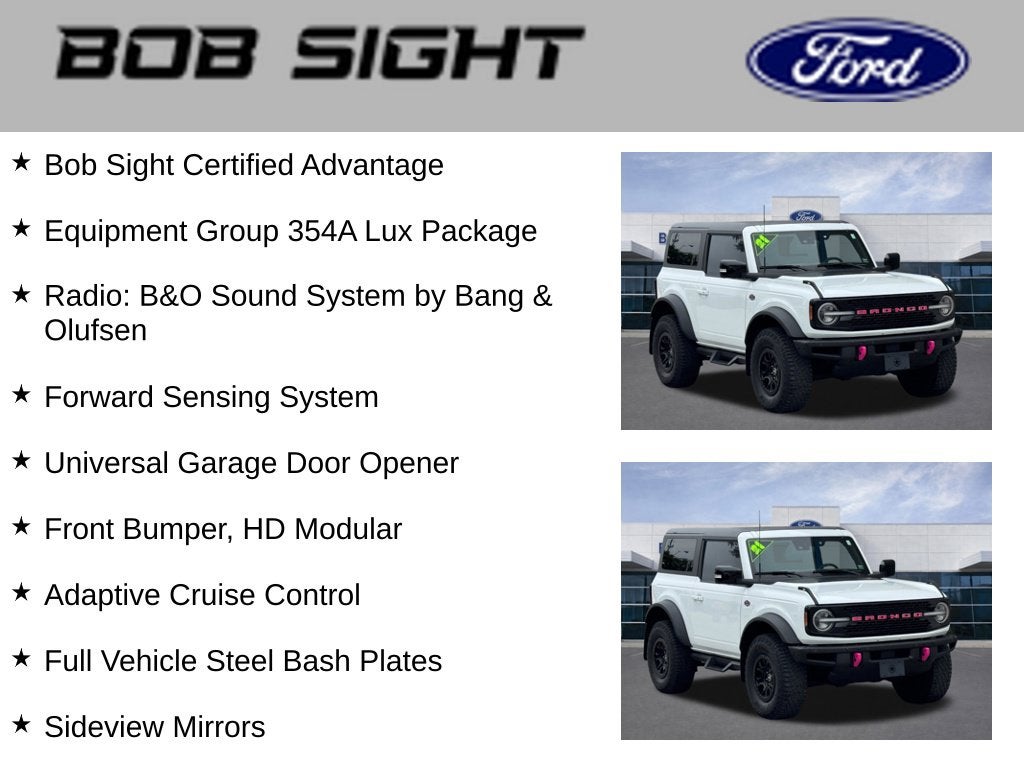 2021 Ford Bronco Wildtrak