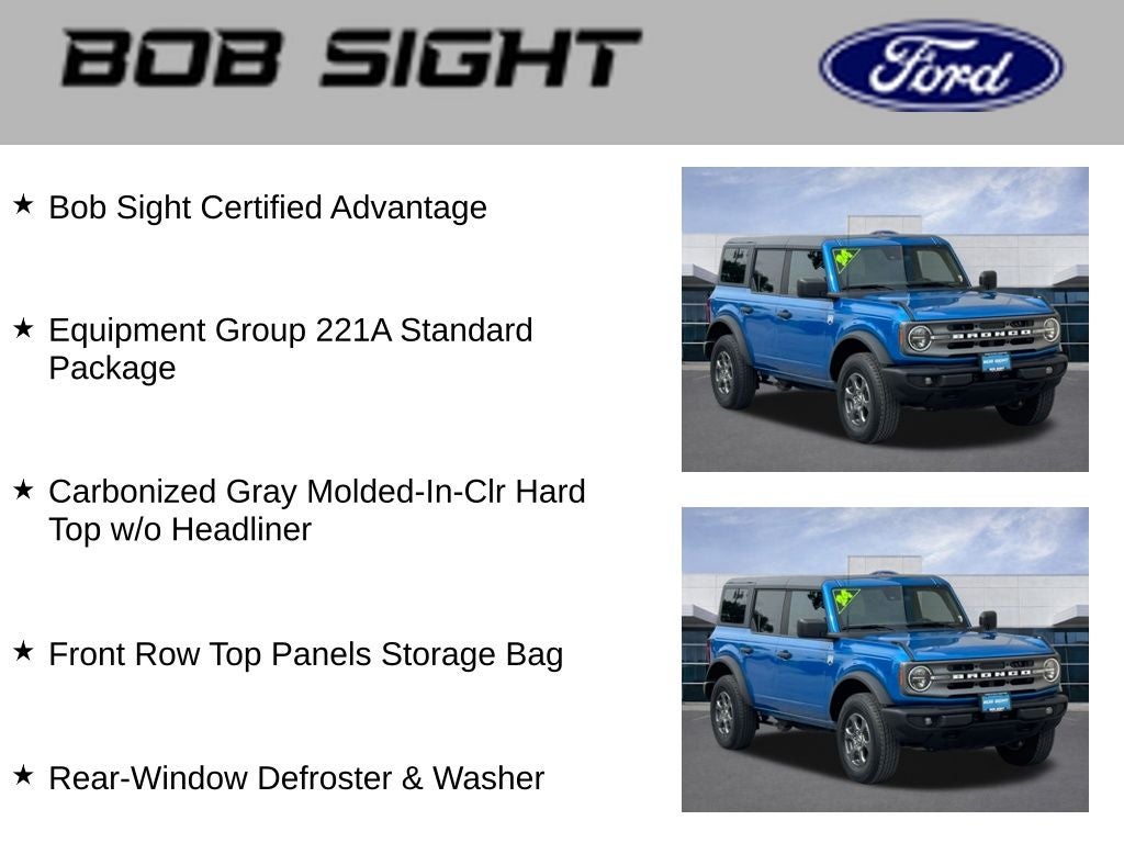 2024 Ford Bronco Big Bend