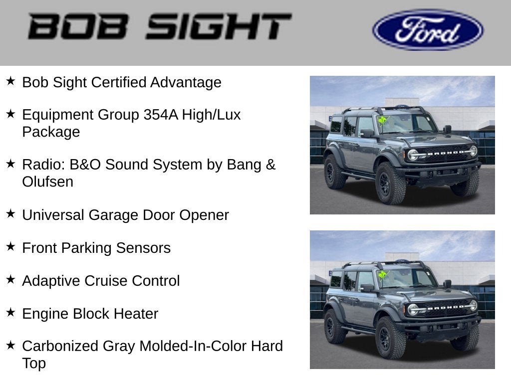2024 Ford Bronco Wildtrak