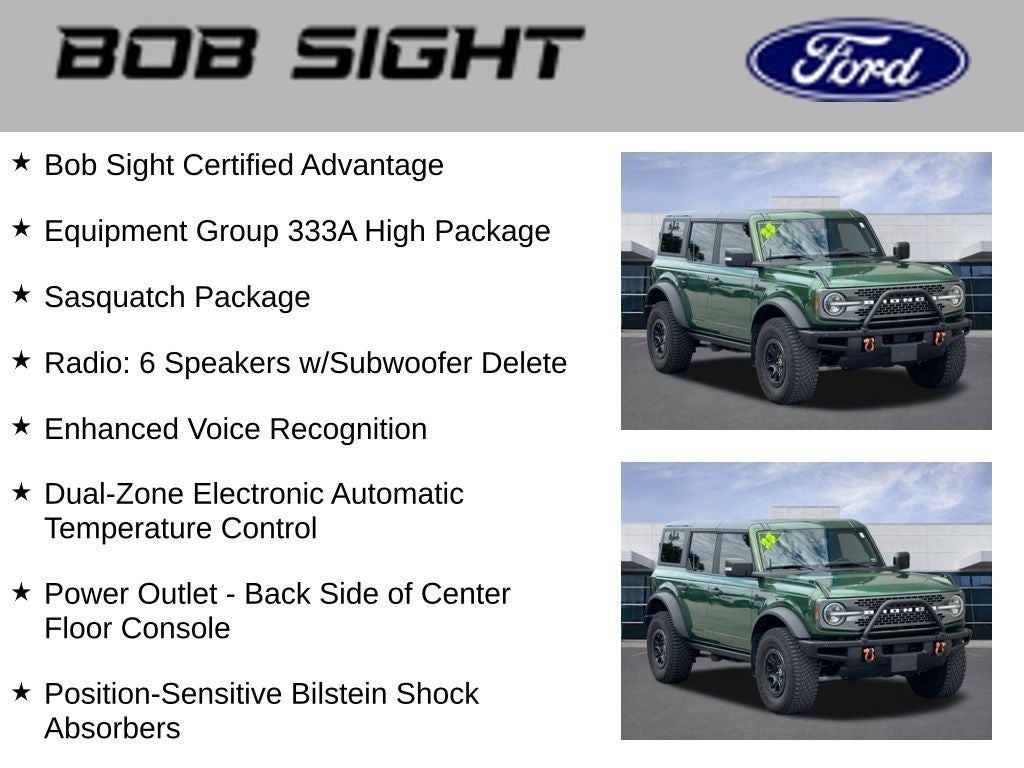 2023 Ford Bronco Badlands