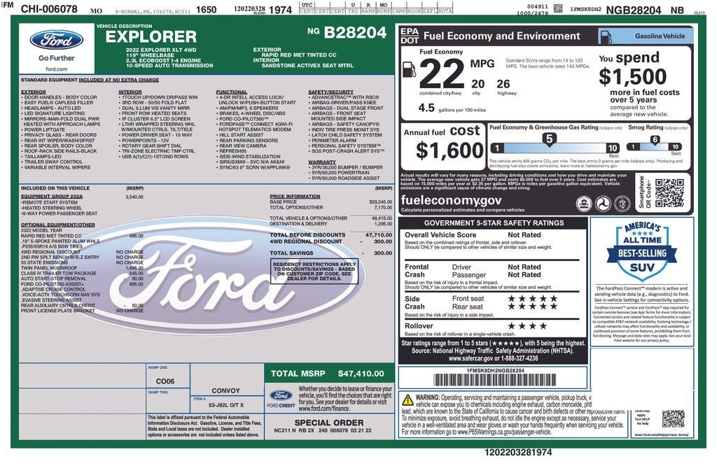 2022 Ford Explorer XLT