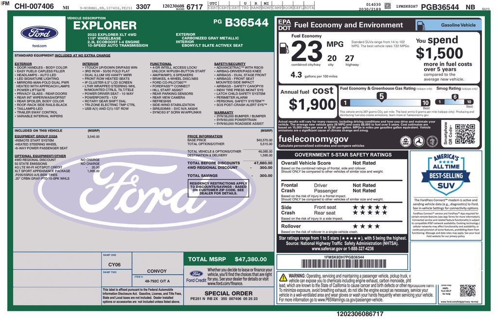 2023 Ford Explorer XLT