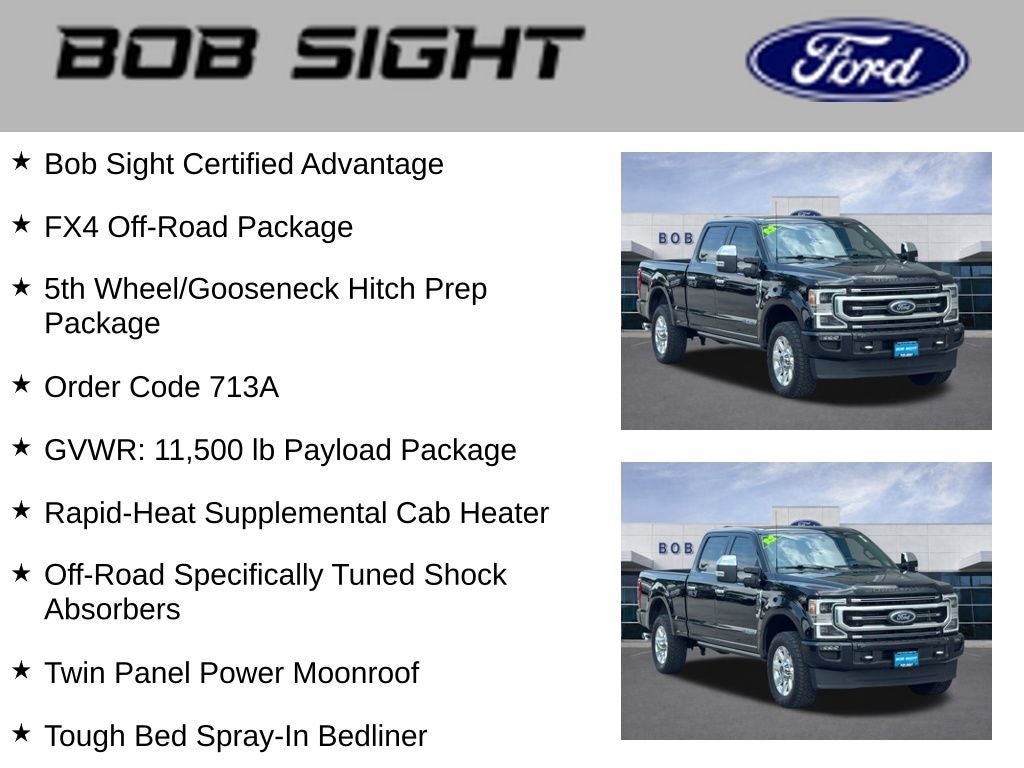 2022 Ford F-350SD Platinum