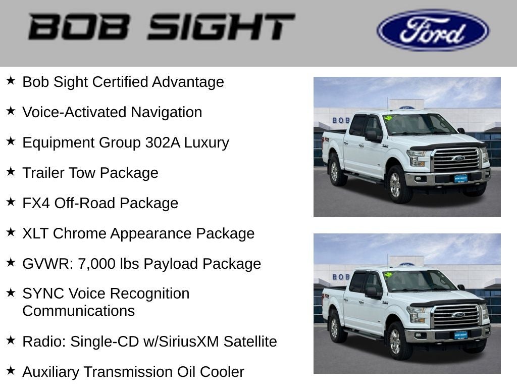 2016 Ford F-150 XLT