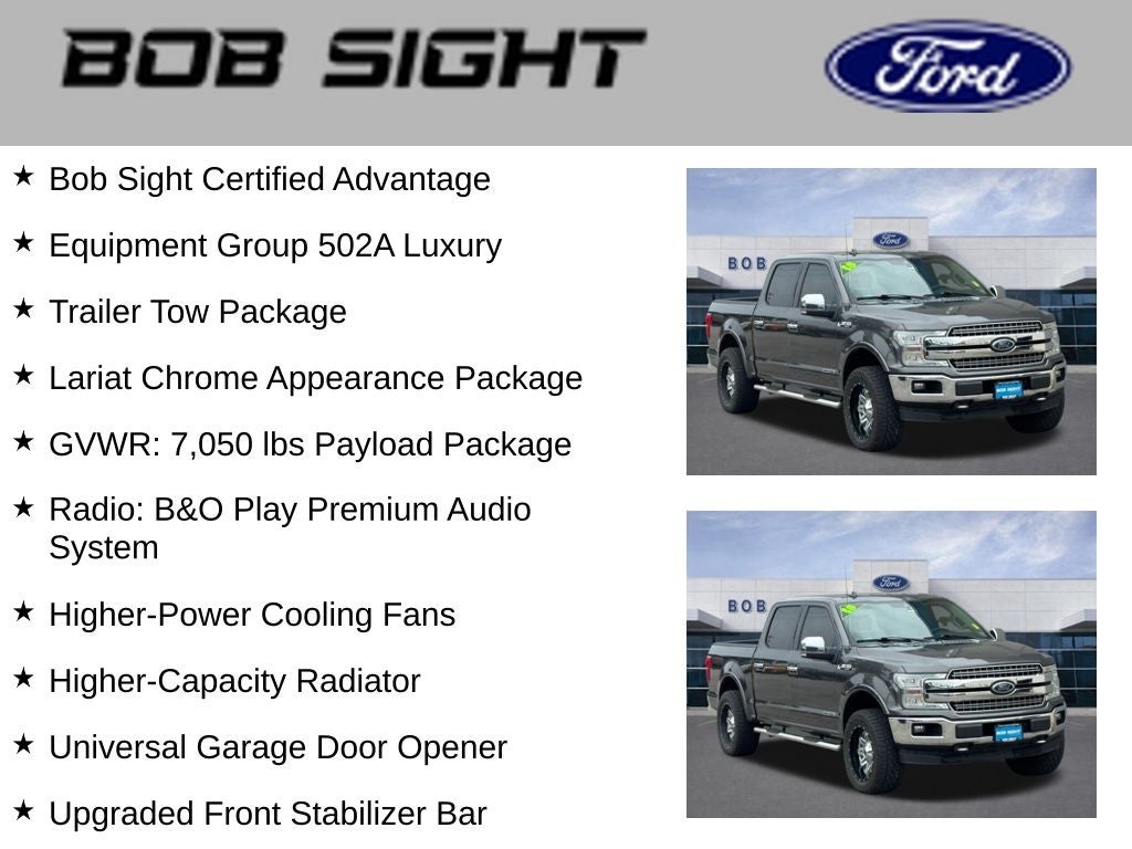 2018 Ford F-150 Lariat