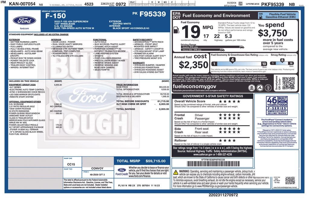 2023 Ford F-150 XLT