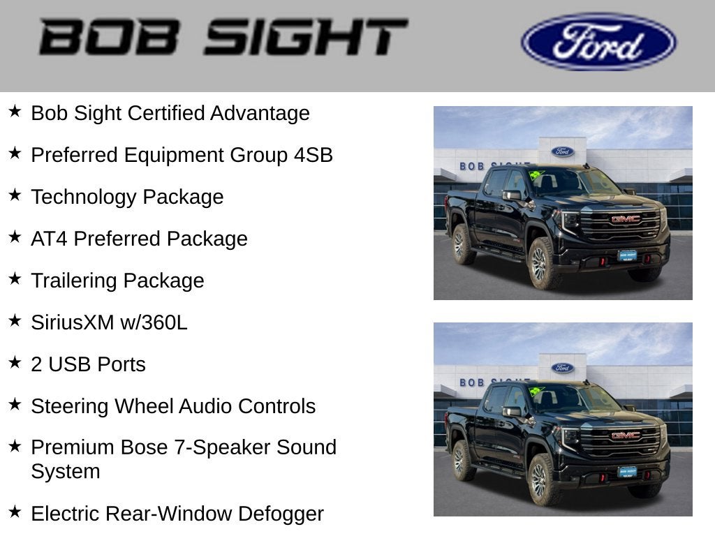 2023 GMC Sierra 1500 AT4