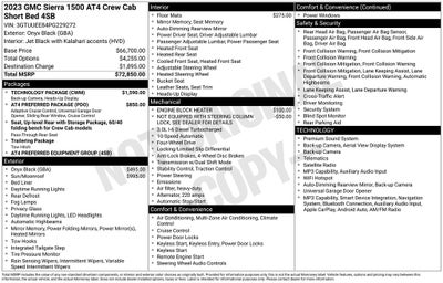 2023 GMC Sierra 1500 AT4