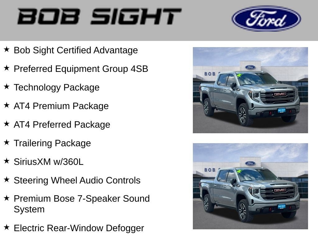 2024 GMC Sierra 1500 AT4