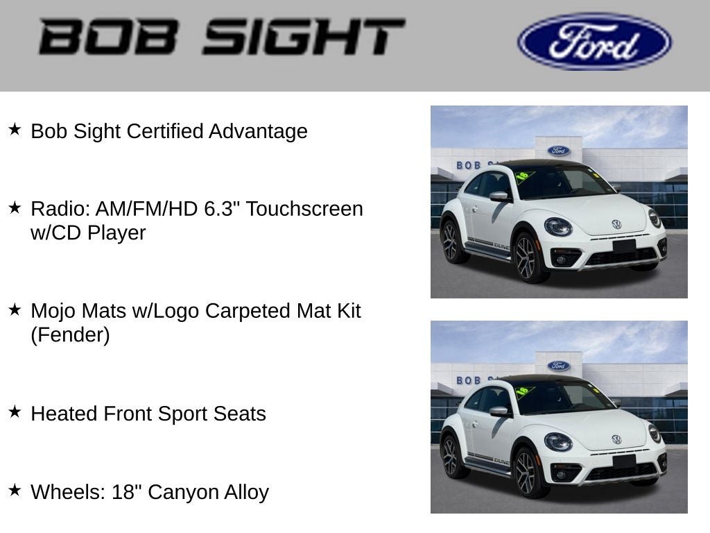 2018 Volkswagen Beetle 2.0T Dune