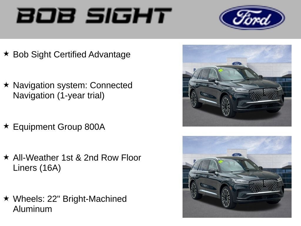 2025 Lincoln Aviator Black Label