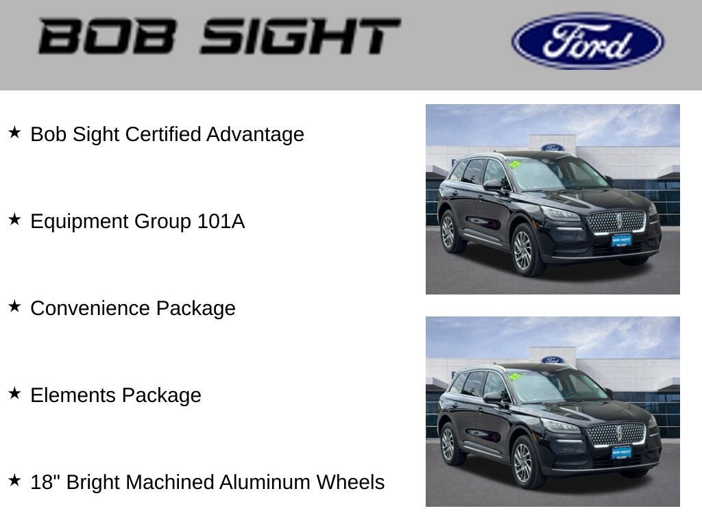 2022 Lincoln Corsair Standard