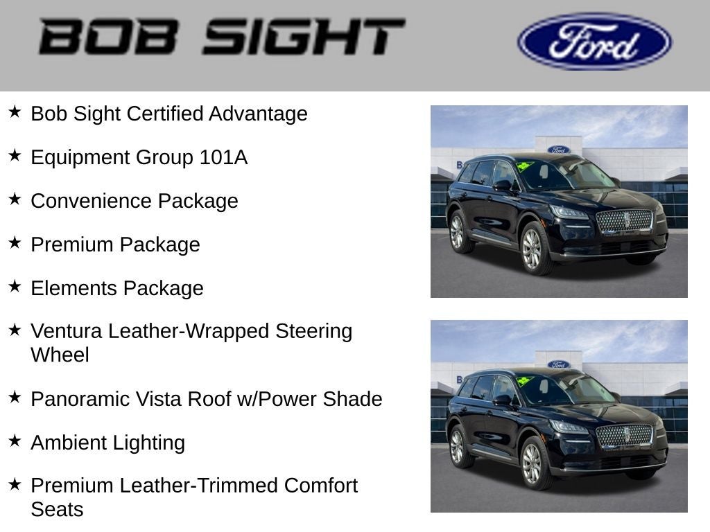 2022 Lincoln Corsair Standard