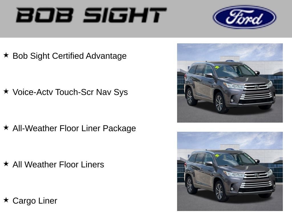 2019 Toyota Highlander XLE