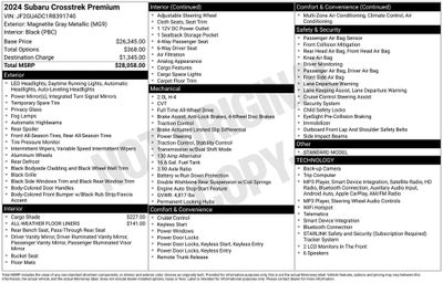 2024 Subaru Crosstrek Premium