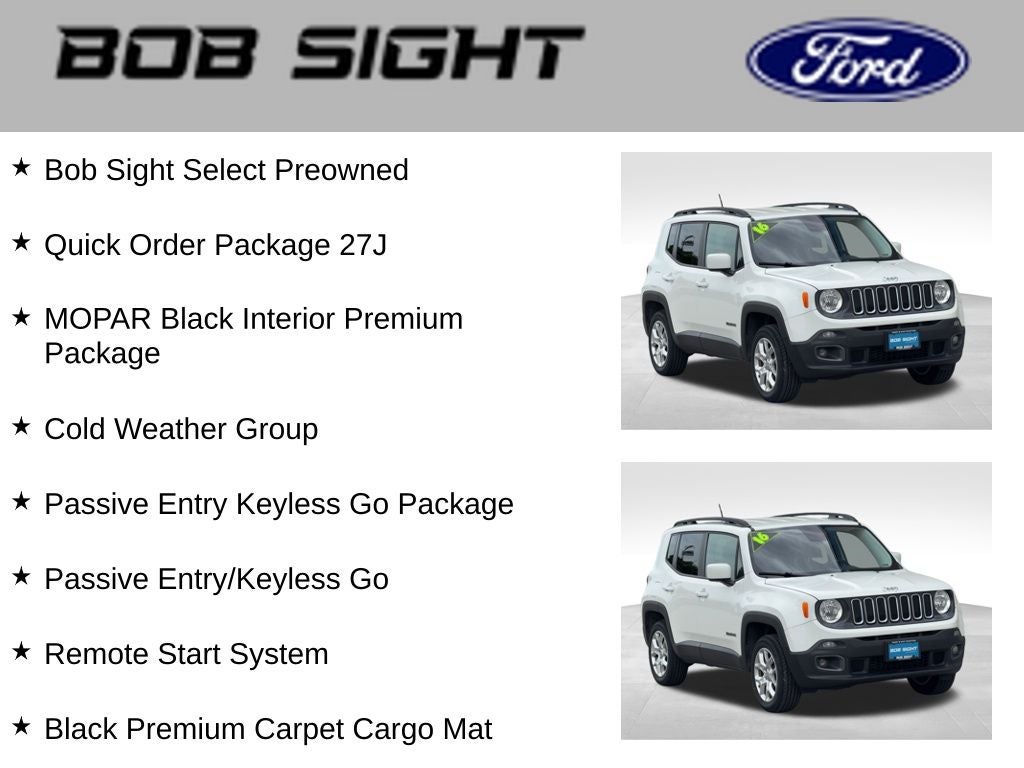 2016 Jeep Renegade Latitude
