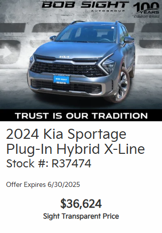 Bob Sight Independence Kia New Vehicle Specials