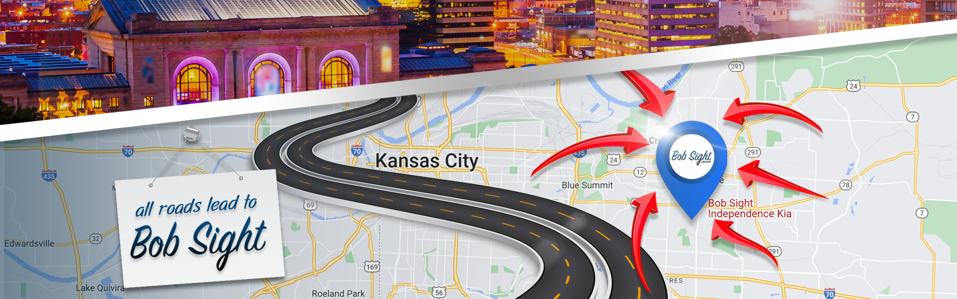 All Roads Lead to Bob Sight Independence Kia